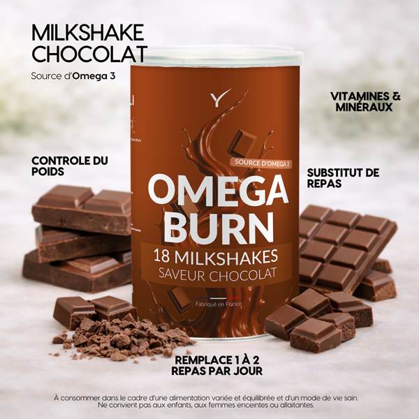 Omega Burn Chocolate 450 g 